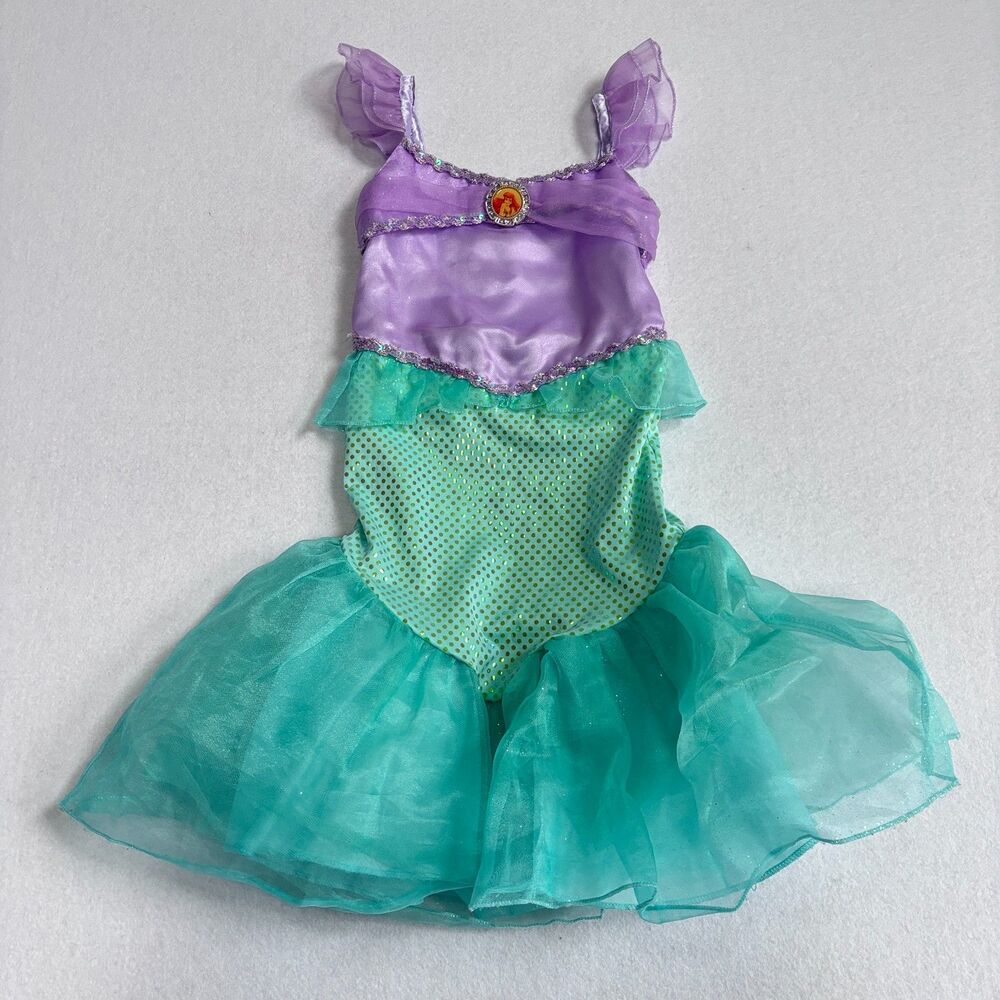 Disney Princess Ariel Costume Halloween Girls 4 The Little Mermaid Dress Up